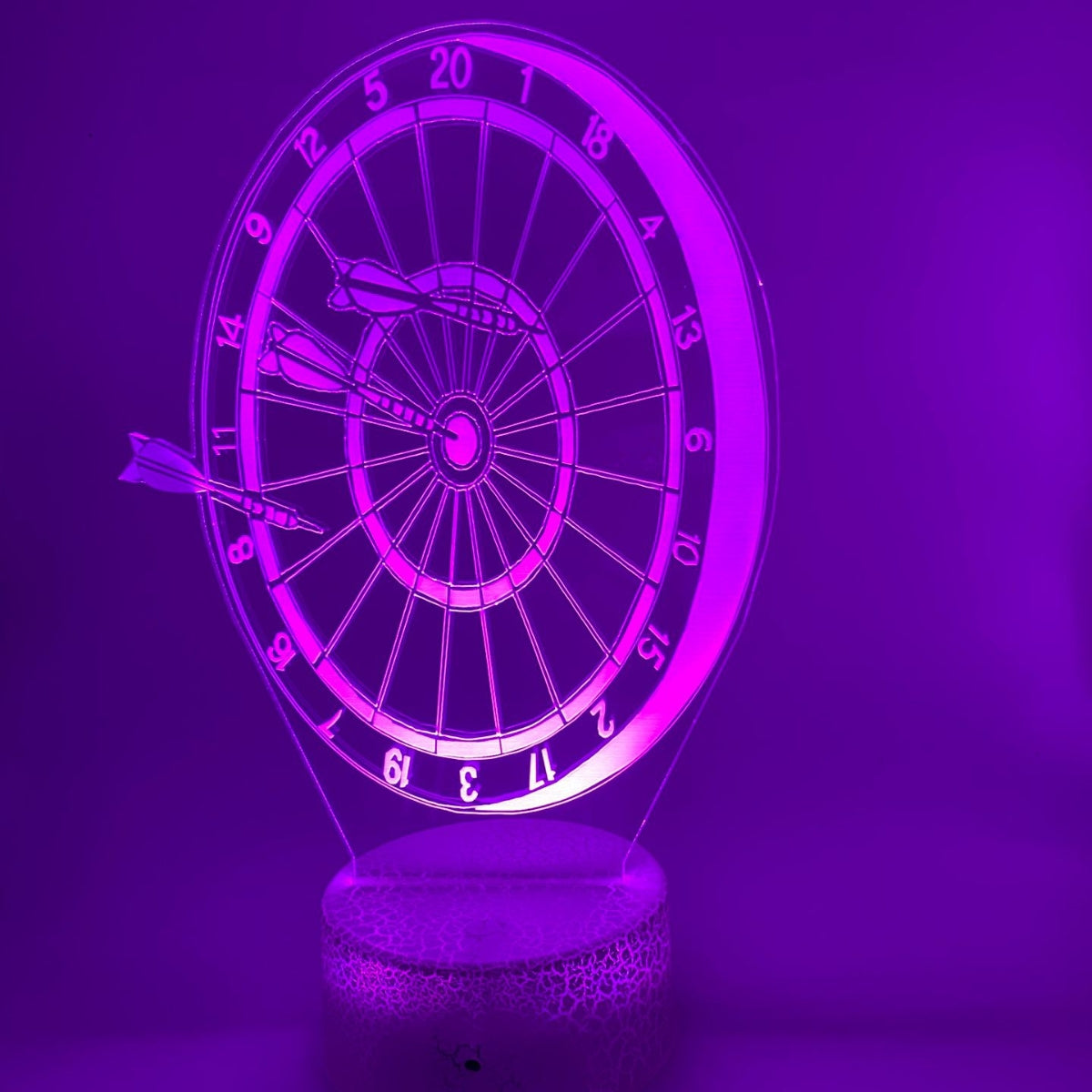 3D LED LAMP - DARTBORD