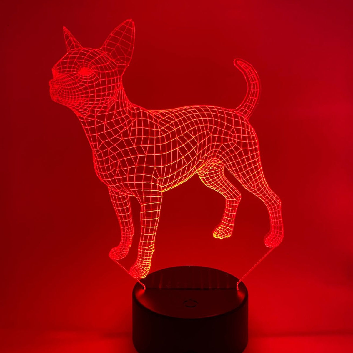 3D LED LAMP - HOND CHIHUAHUA