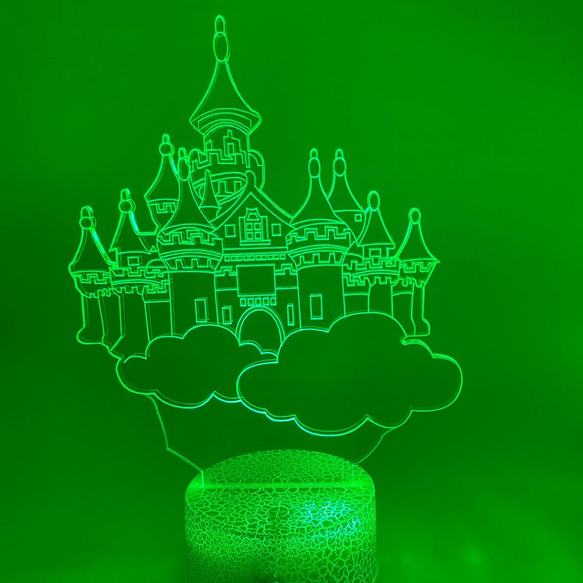 3D LED LAMP - LUCHTKASTEEL