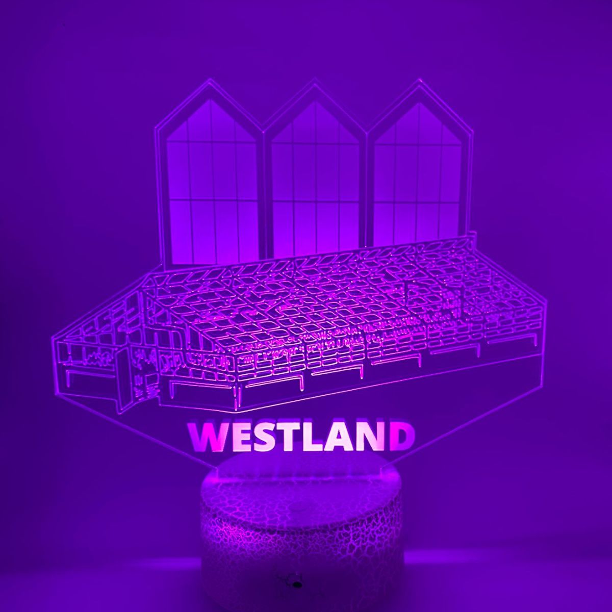 3D LED LAMP - Westland Kassen