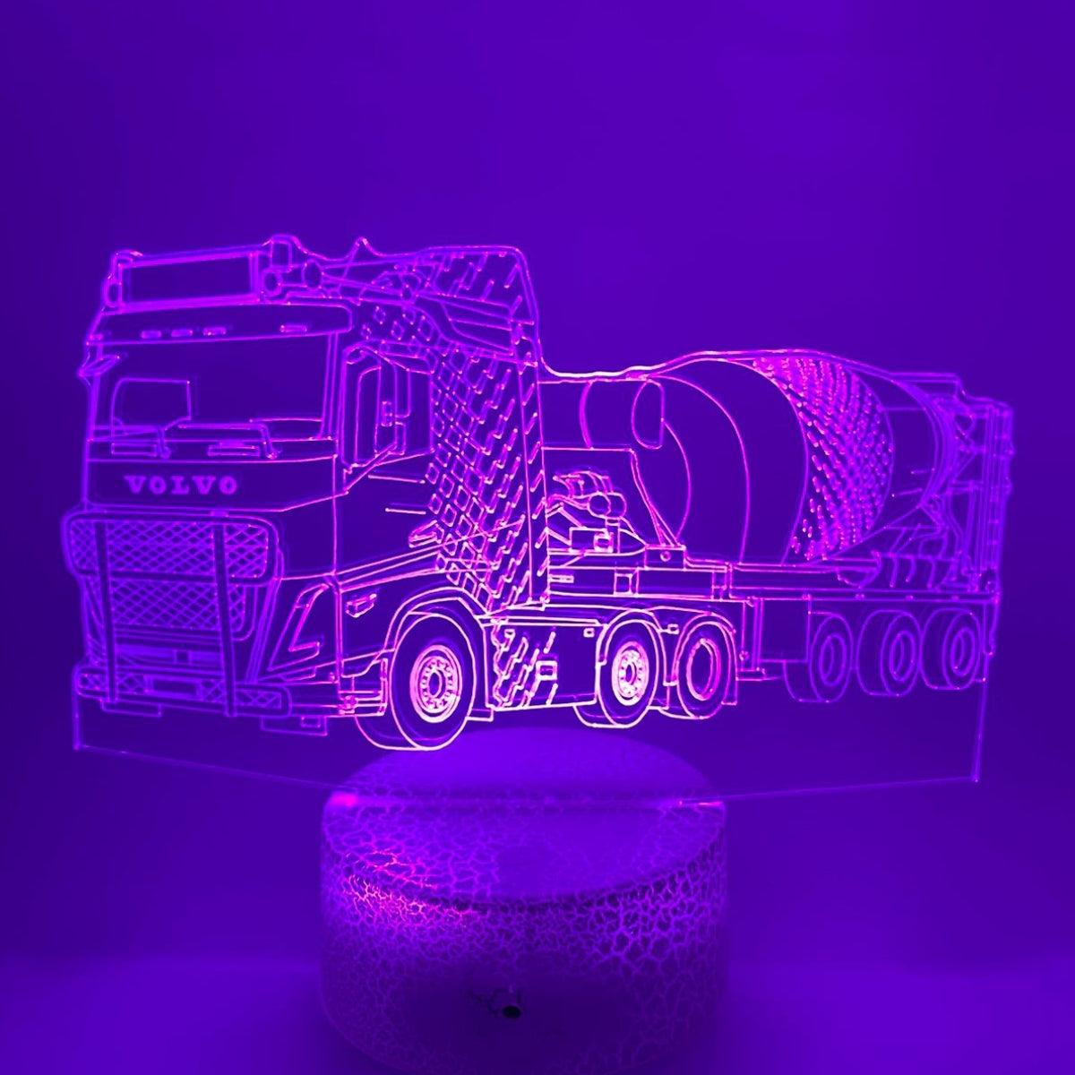 3D LED LAMP - BETONWAGEN