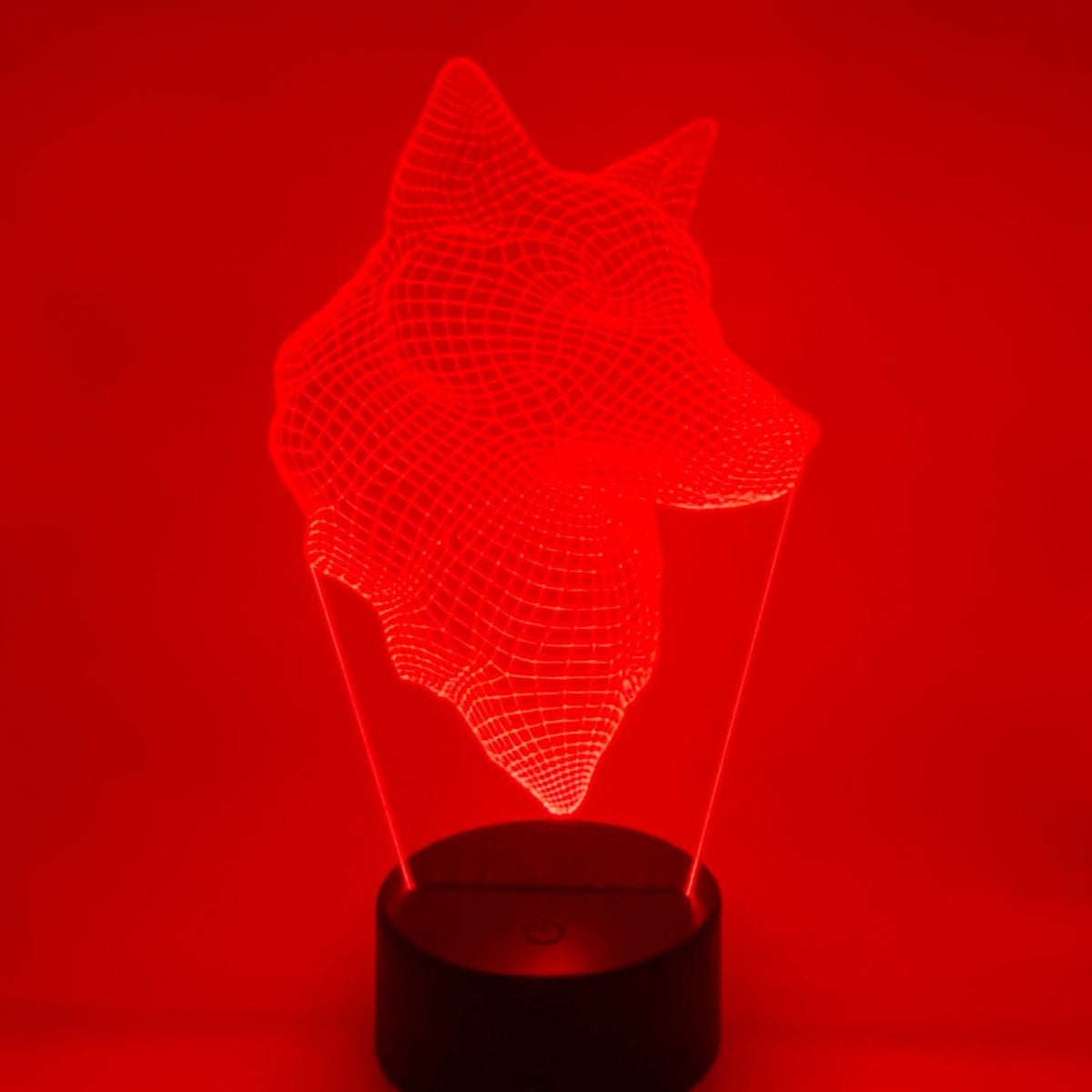 3D LED LAMP - WOLF