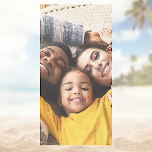 Fotohanddoek met eigen foto