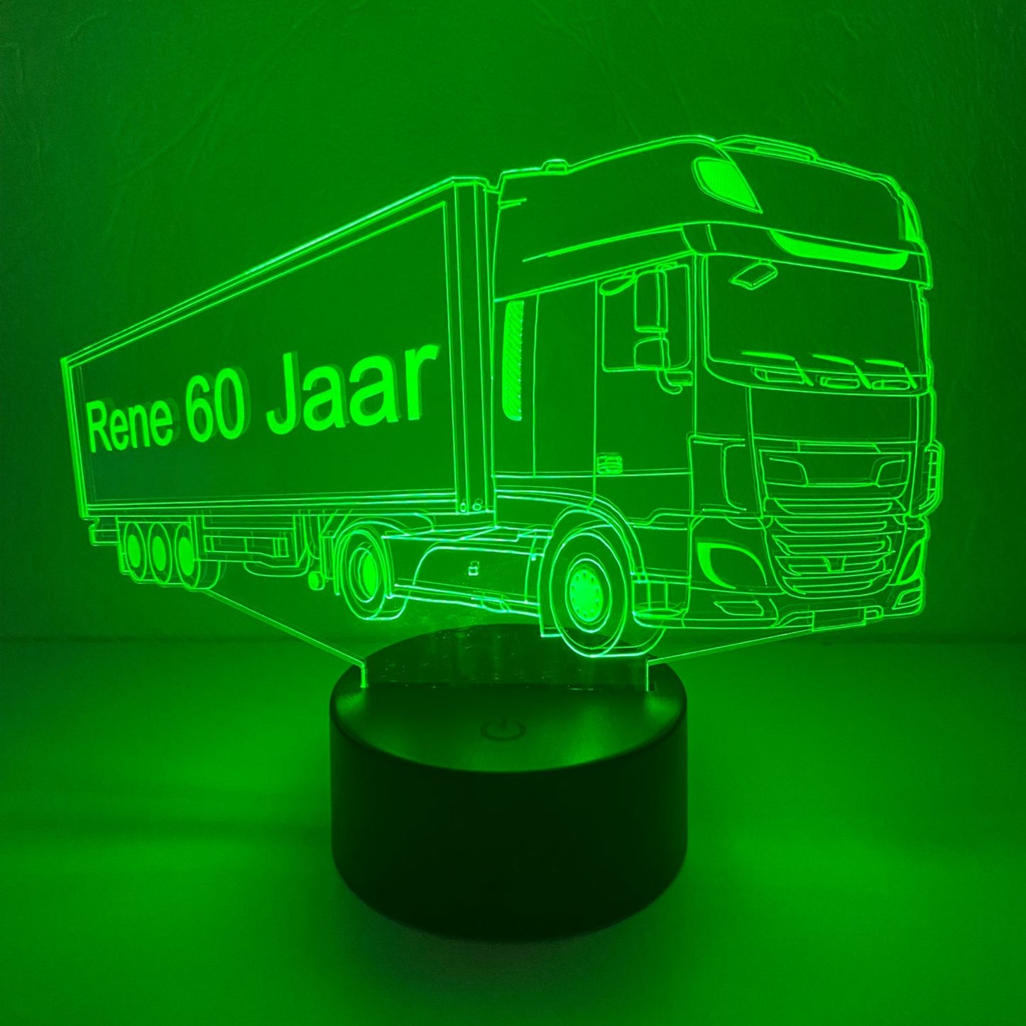 3D-Vrachtwagen 1 - groen