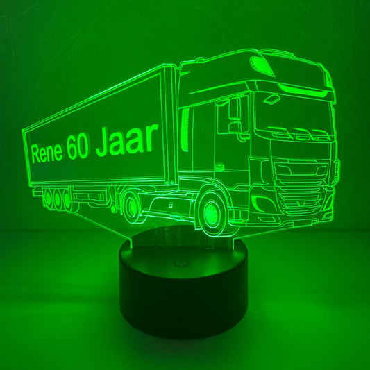 3D-Vrachtwagen 1 - groen