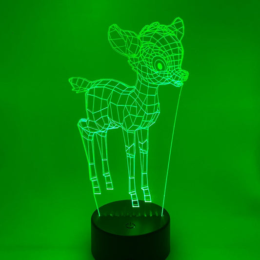 3D LED LAMP - BAMBI HERTJE