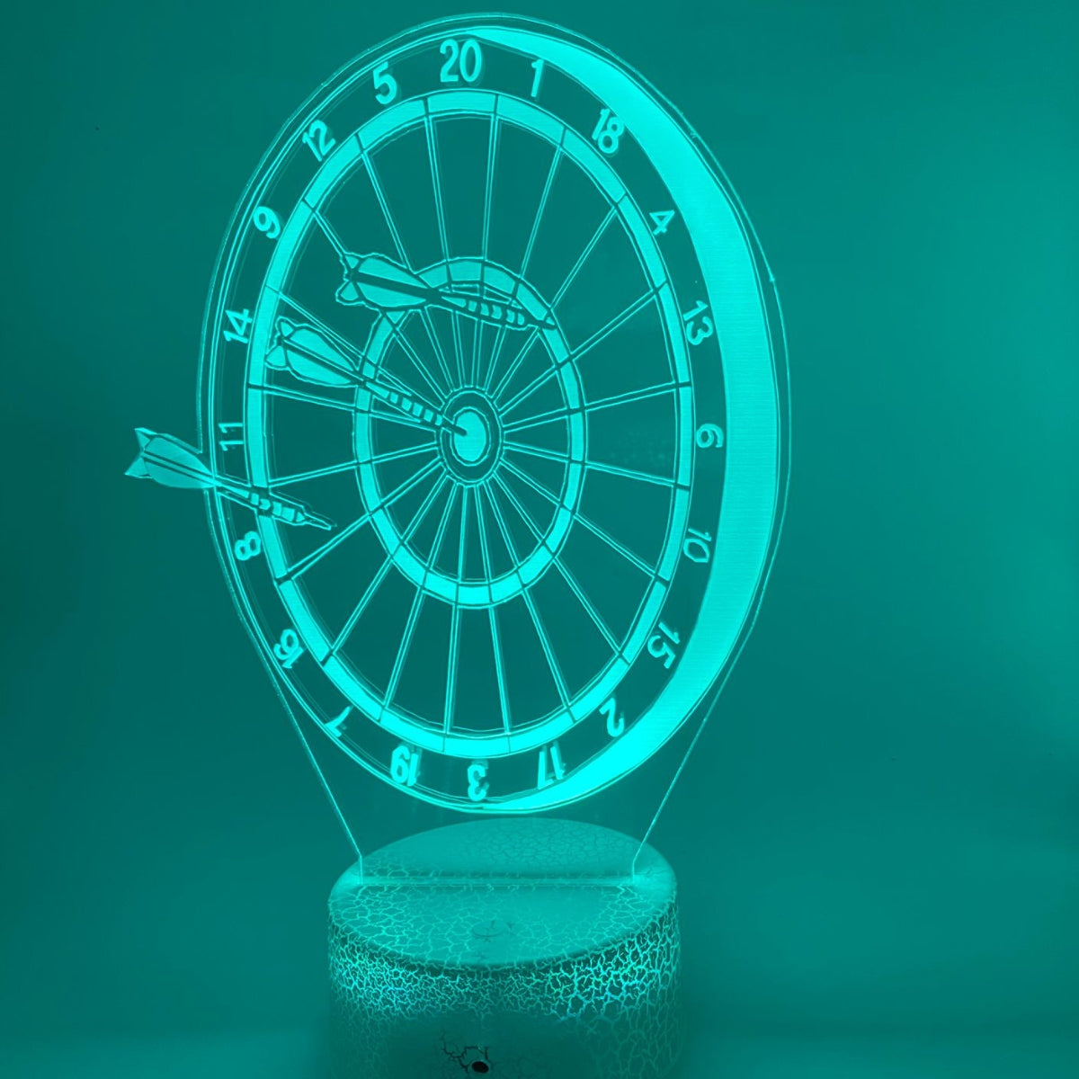 3D LED LAMP - DARTBORD