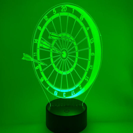3D LED LAMP - DARTBORD