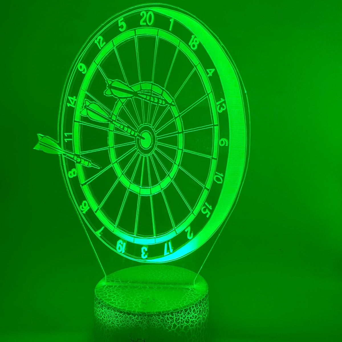 3D LED LAMP - DARTBORD