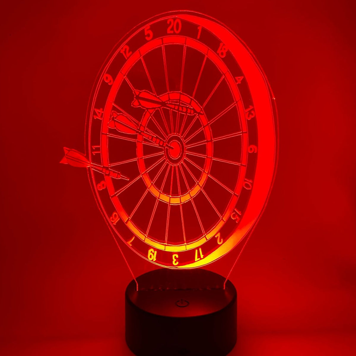 3D LED LAMP - DARTBORD