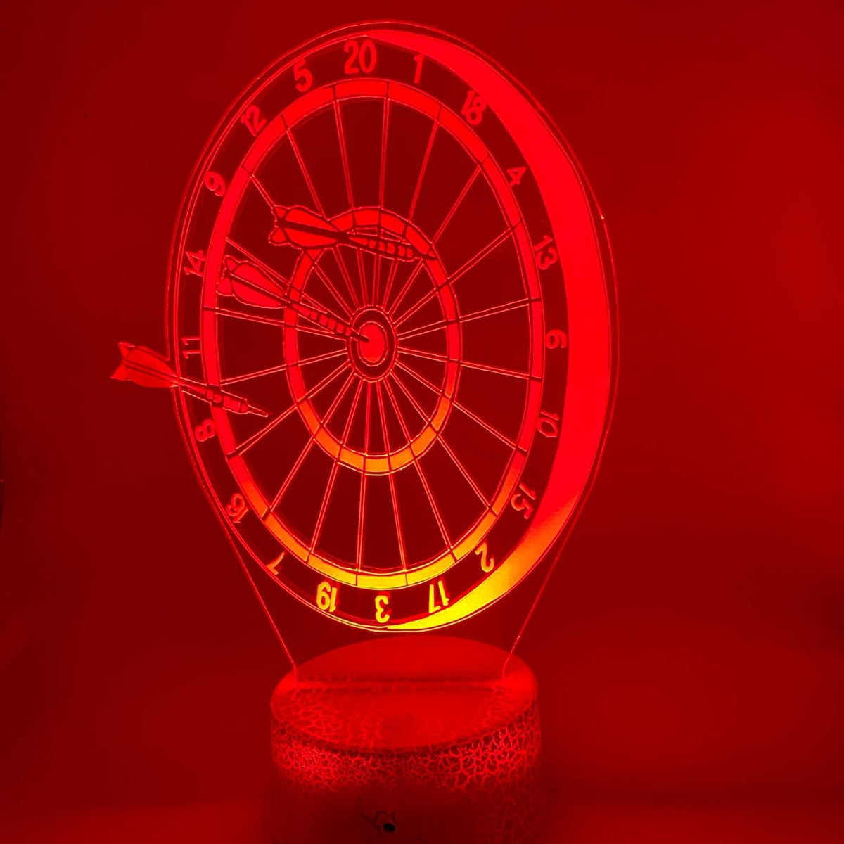 3D LED LAMP - DARTBORD