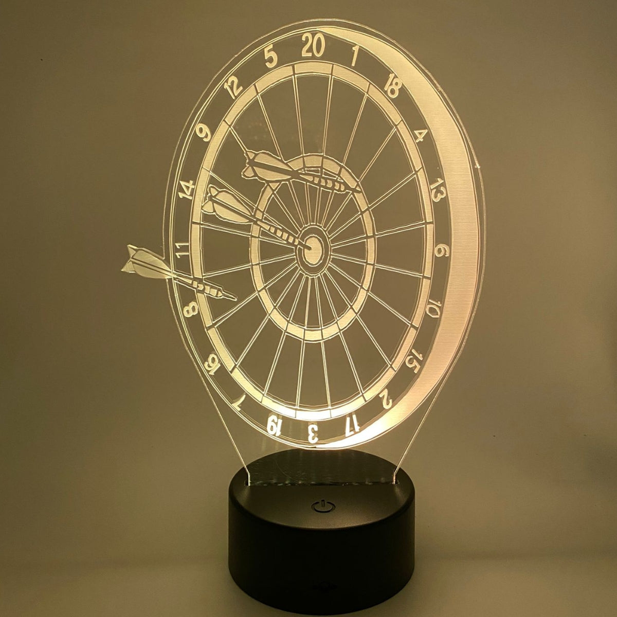 3D LED LAMP - DARTBORD