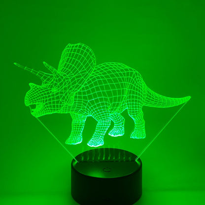 Leuke dinosaurus lamp Triciraptor, ideaal om te geven of te krijgen als cadeau
