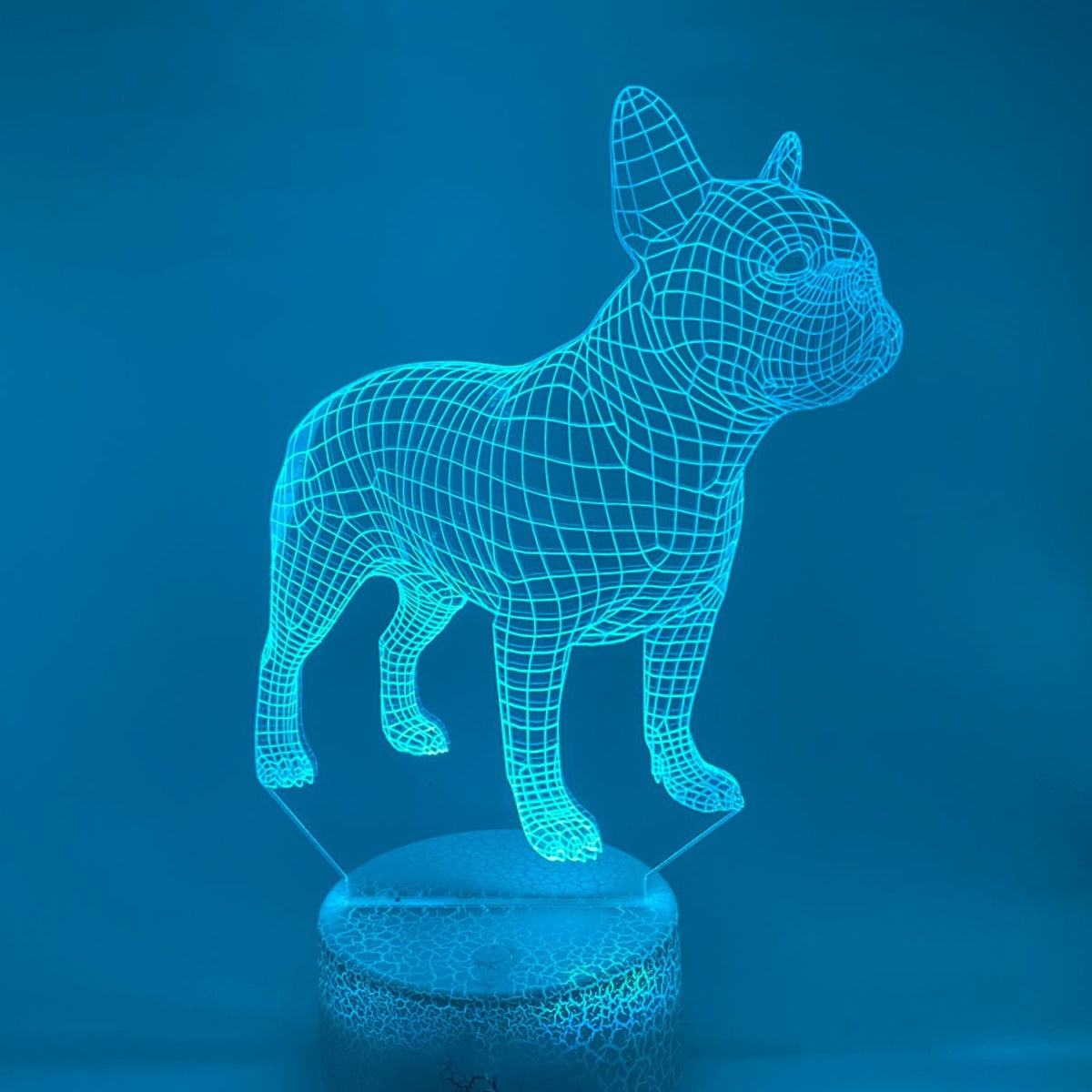 3D LED LAMP - FRANSE BULLDOG