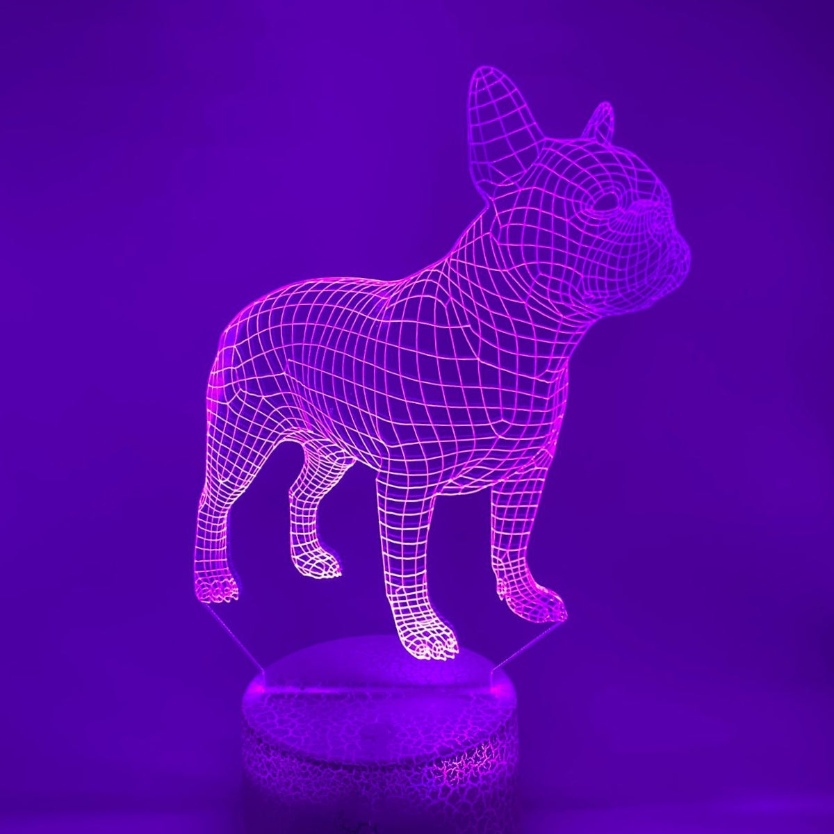 3D LED LAMP - FRANSE BULLDOG