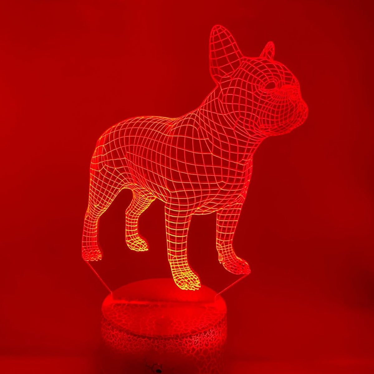 3D LED LAMP - FRANSE BULLDOG