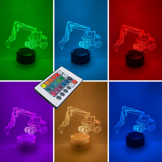 3D LED LAMP - GRAAFMACHINE 3