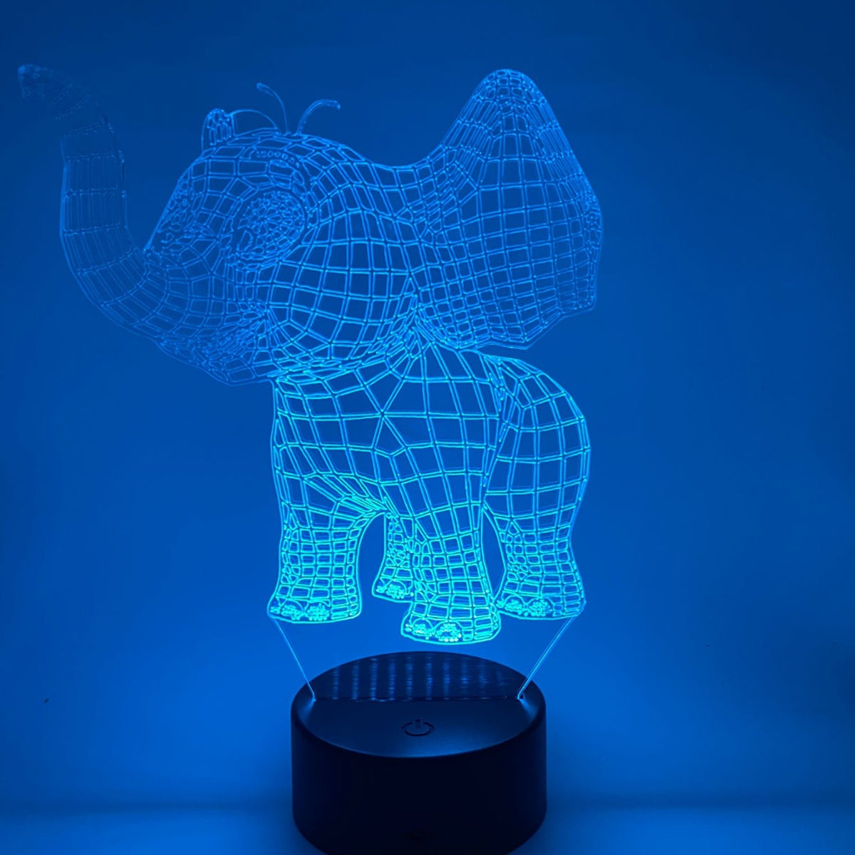 3D LED LAMP - KLEIN OLIFANTJE