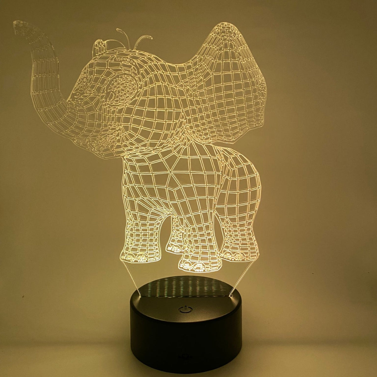 3D LED LAMP - KLEIN OLIFANTJE