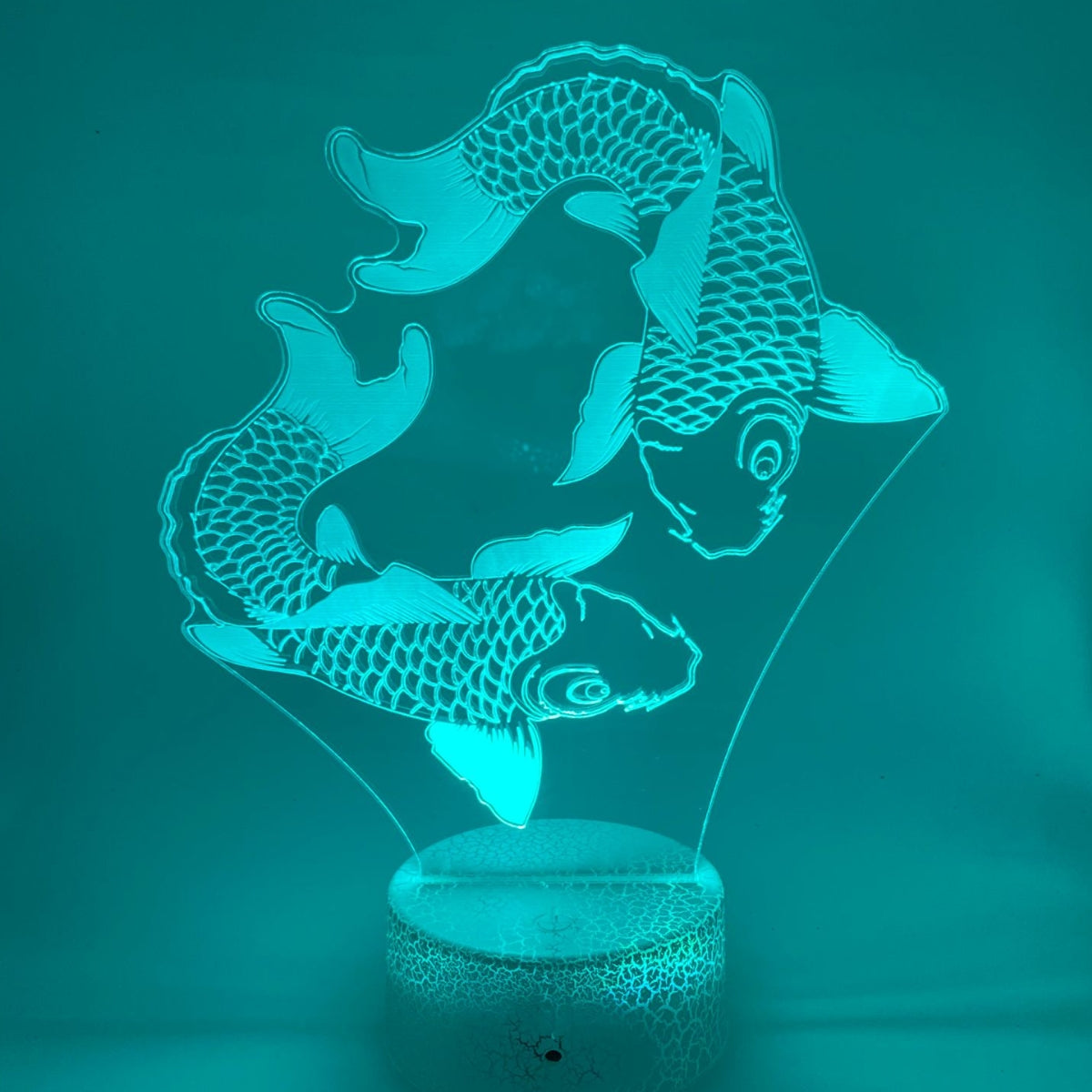 3D LED LAMP - KOI KARPERS