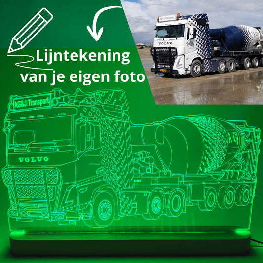 3D LED LAMP - Uw Eigen Ontwerp
