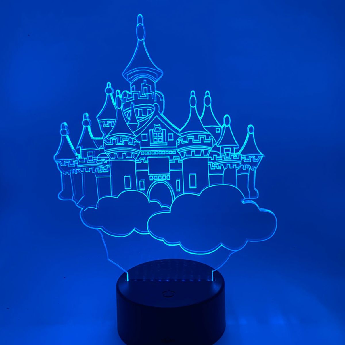 3D LED LAMP - LUCHTKASTEEL