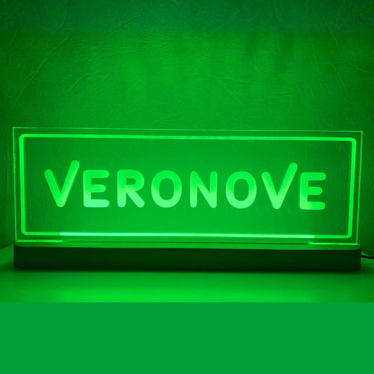 3D LED lamp met naam - Leuk voor in je Vrachtwagen