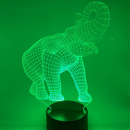 LED olifant lamp cadeau-idee voor kinderen