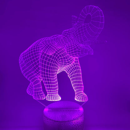 Olifant 3D lamp leuk om te geven