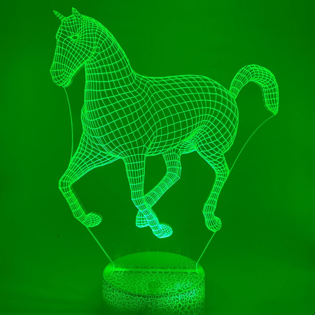 3D LED LAMP - PAARD