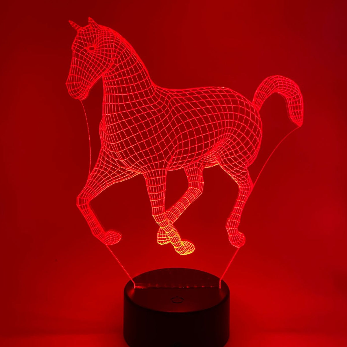 3D LED LAMP - PAARD
