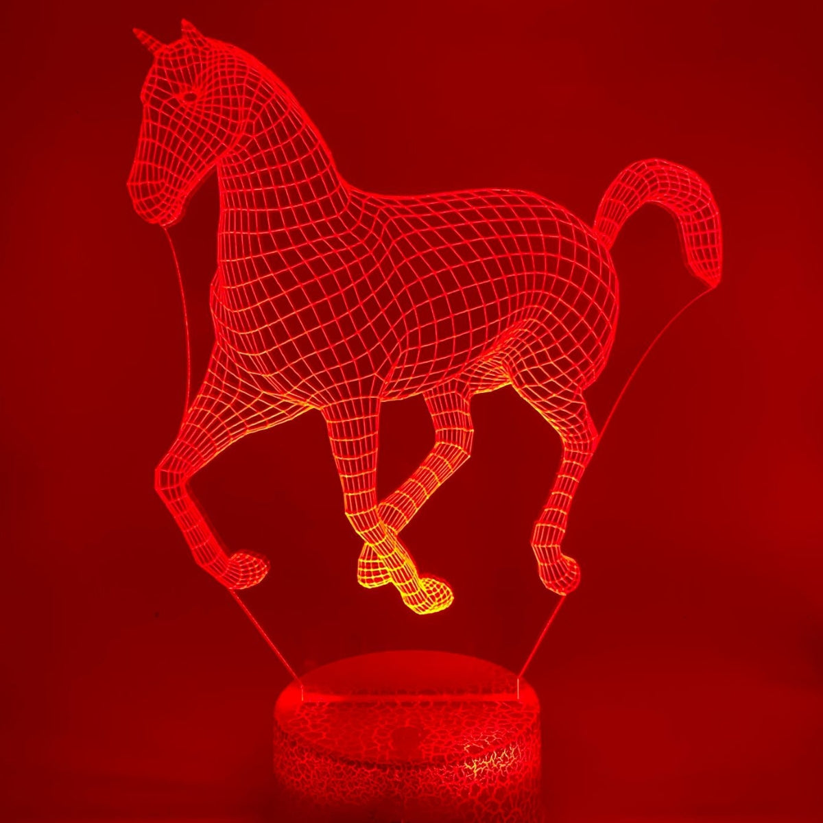 3D LED LAMP - PAARD