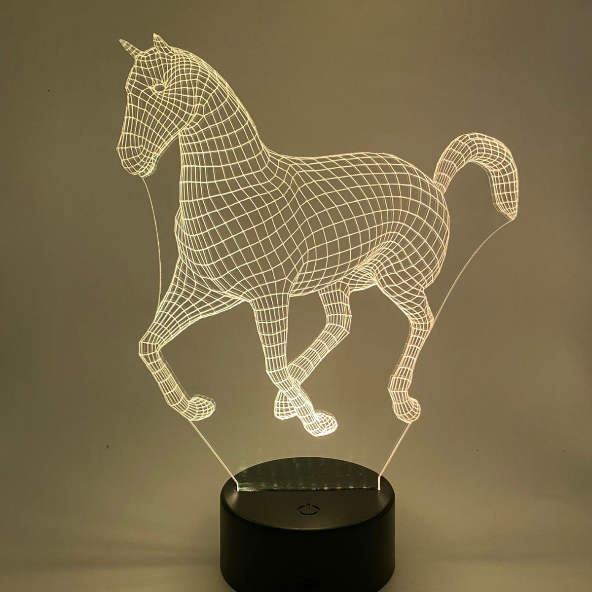 3D LED LAMP - PAARD