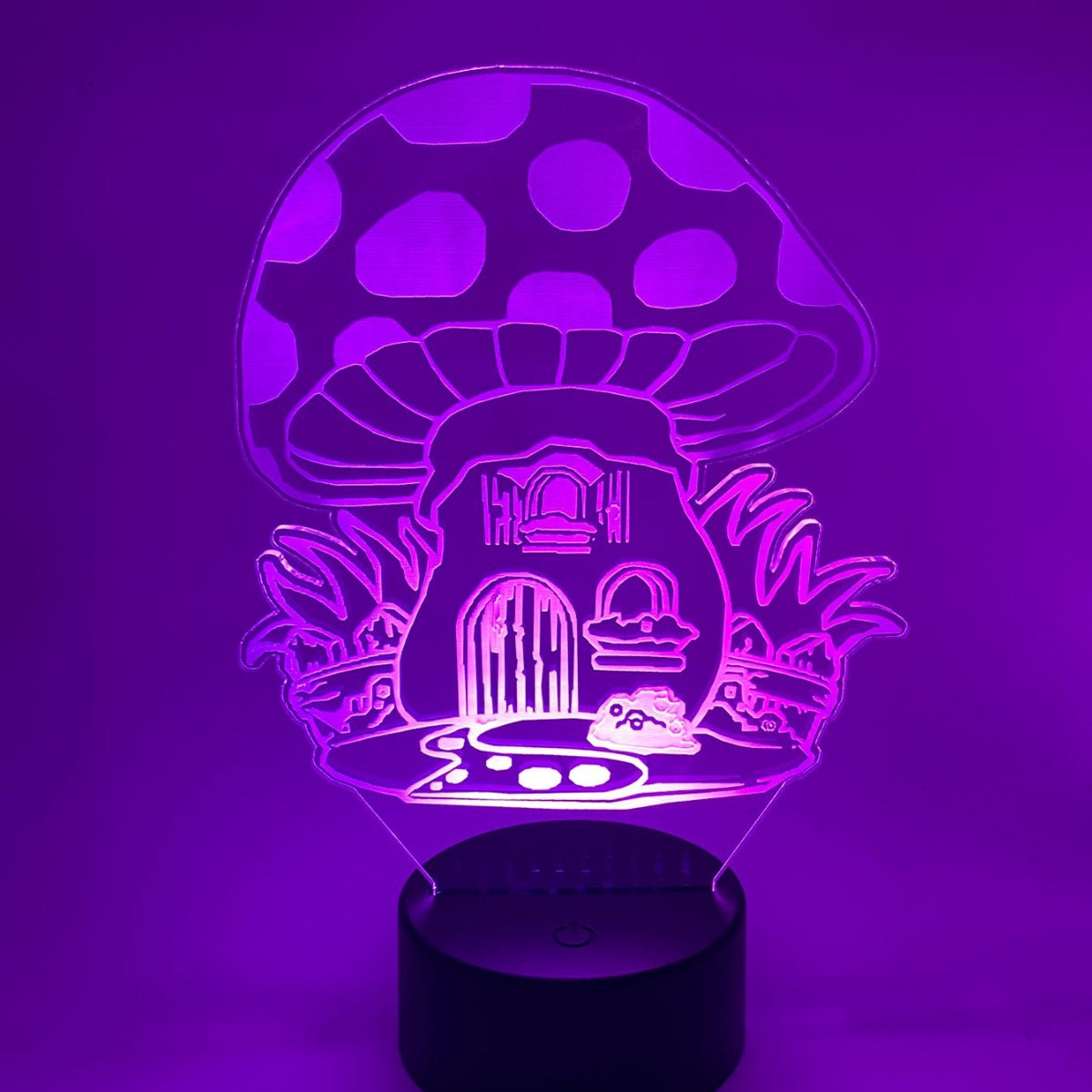 3D LED LAMP - PADDESTOELHUISJE