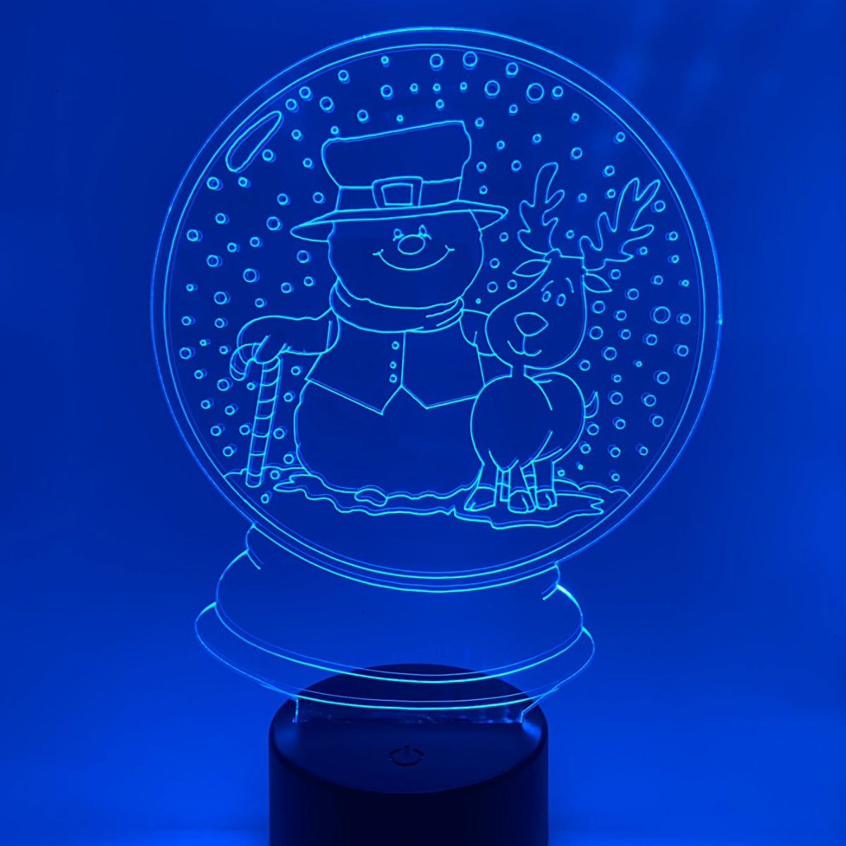 3D LED LAMP -  SNEEUWPOP IN BOL