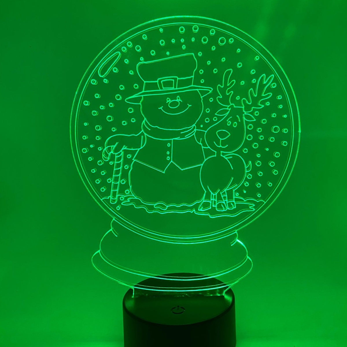 3D LED LAMP -  SNEEUWPOP IN BOL