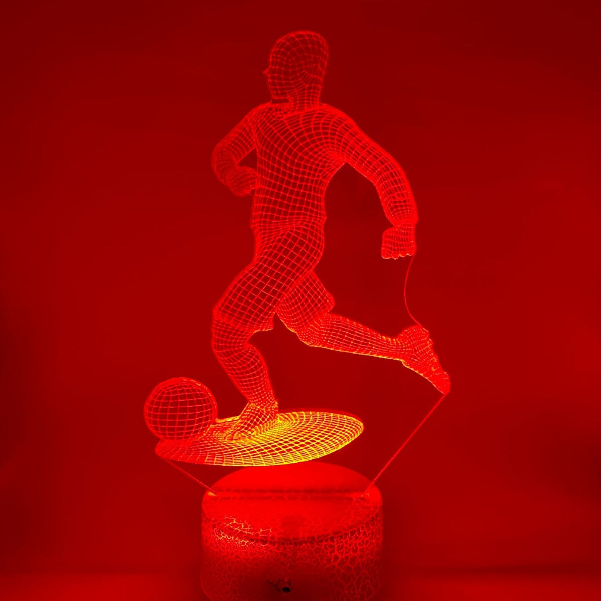 3D LED LAMP - VOETBALLER