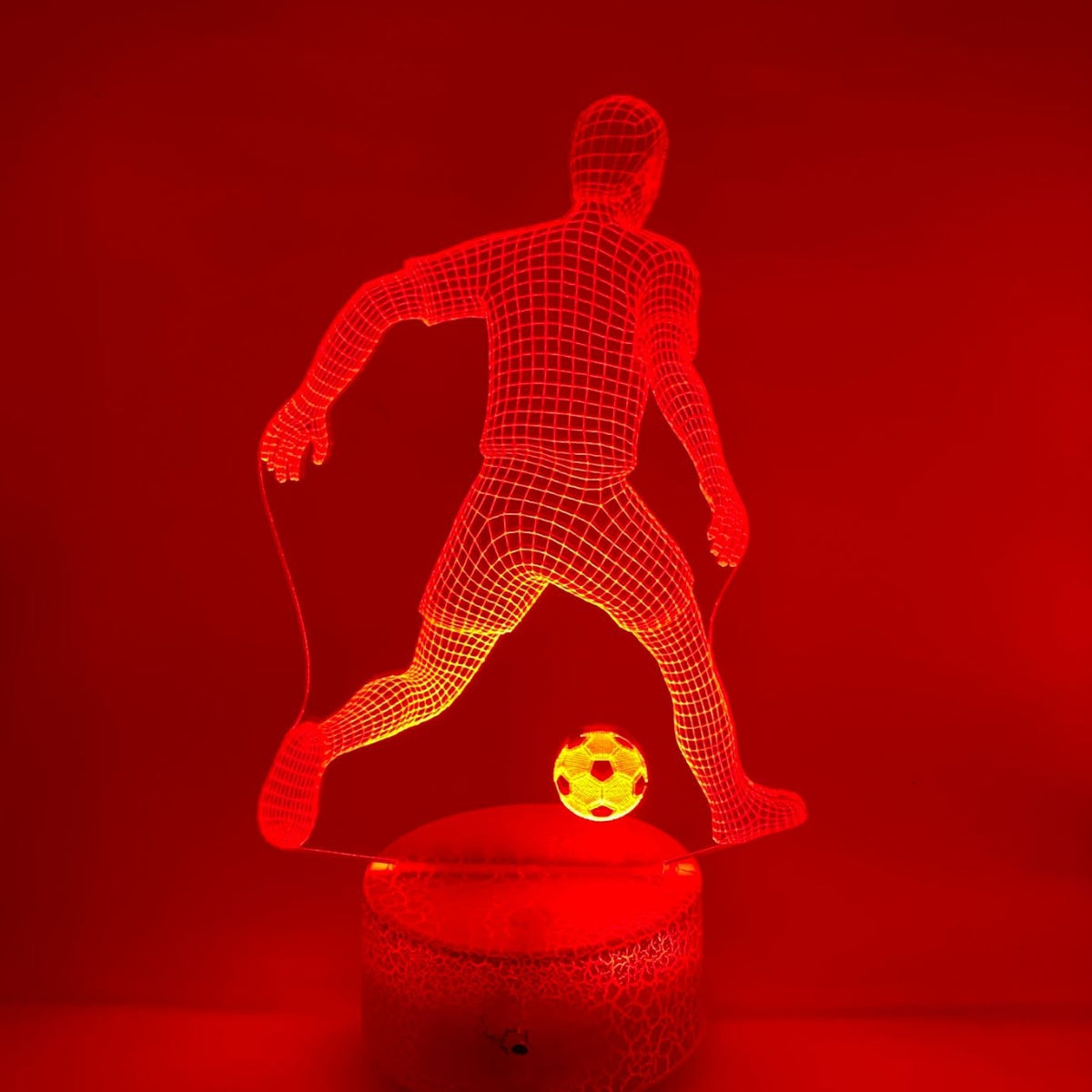 3D LED LAMP - VOETBALLER 2