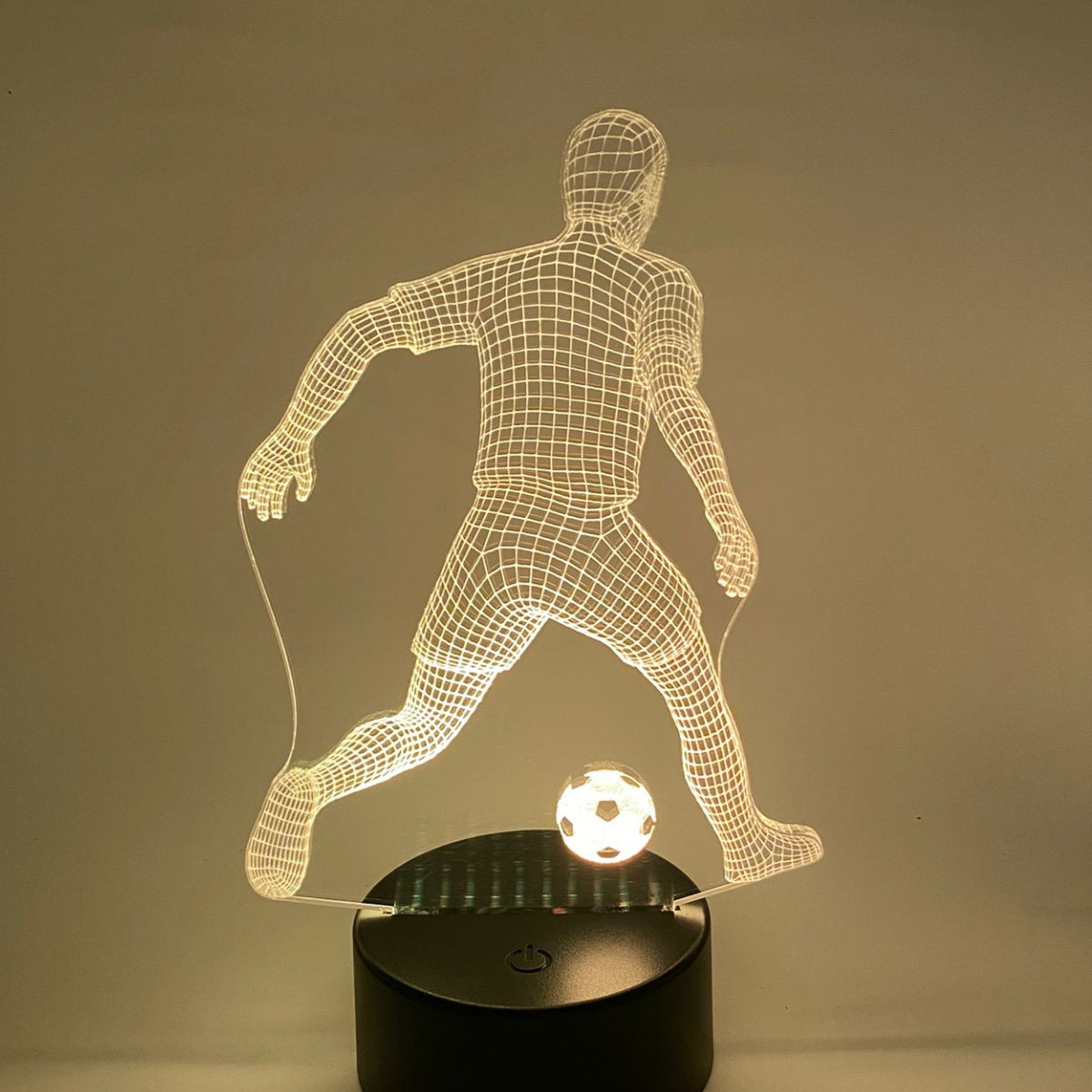 3D LED LAMP - VOETBALLER 2