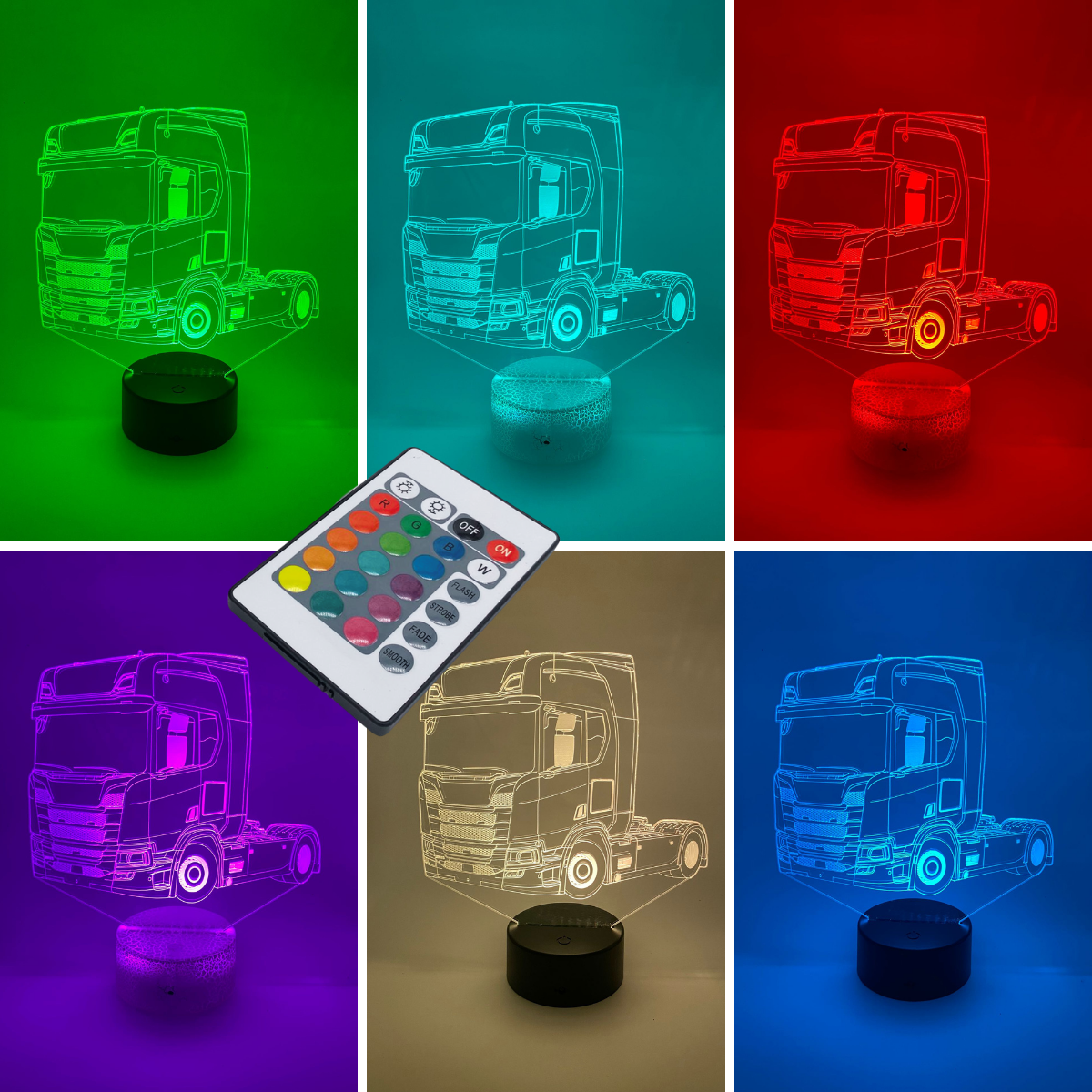 3D LED LAMP - VRACHTWAGEN SEMI 2