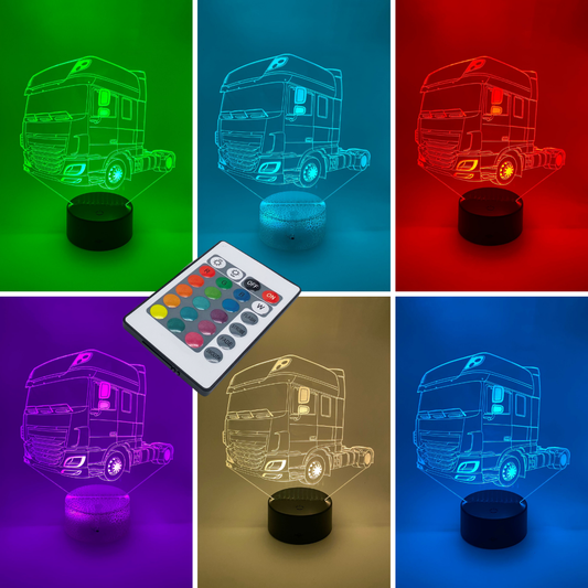 3D LED LAMP - VRACHTWAGEN SEMI 3