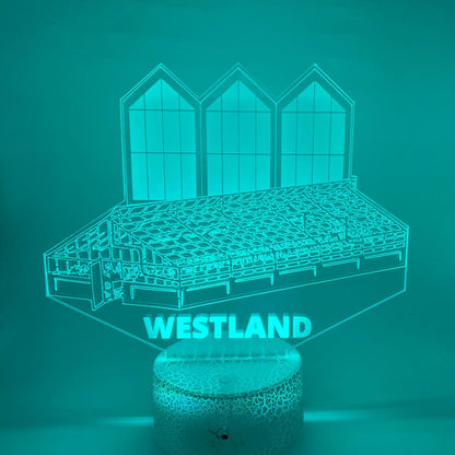 3D LED lamp van Kassen in het Westland