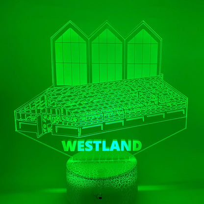 Unieke 3D LED lamp van de Westlandse kassen