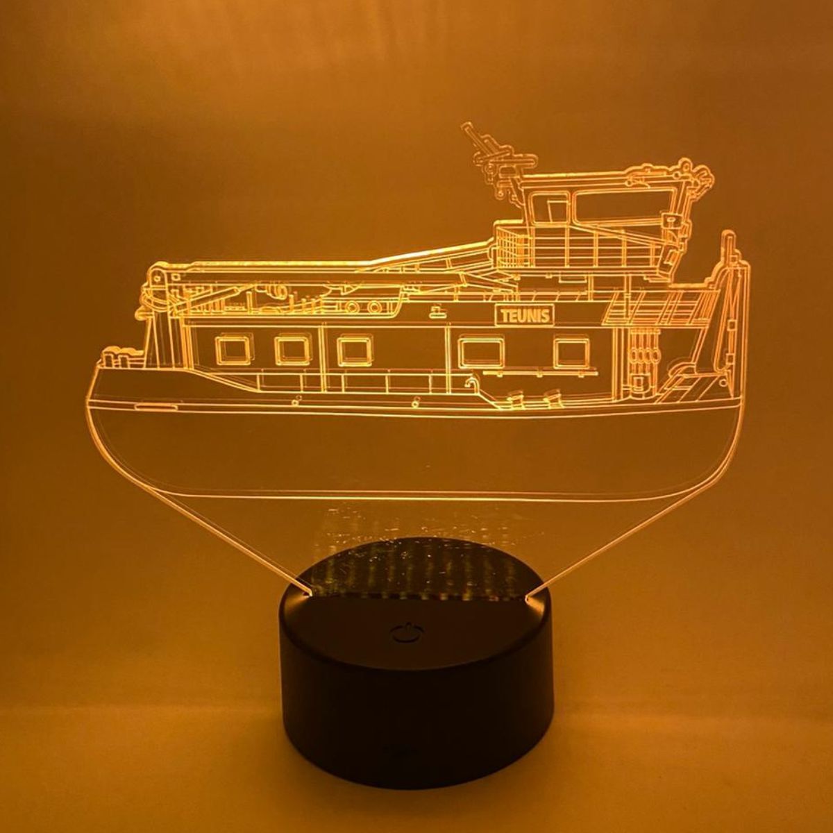 3D LED lamp boot kopen met eigen ontwerp en proefdruk