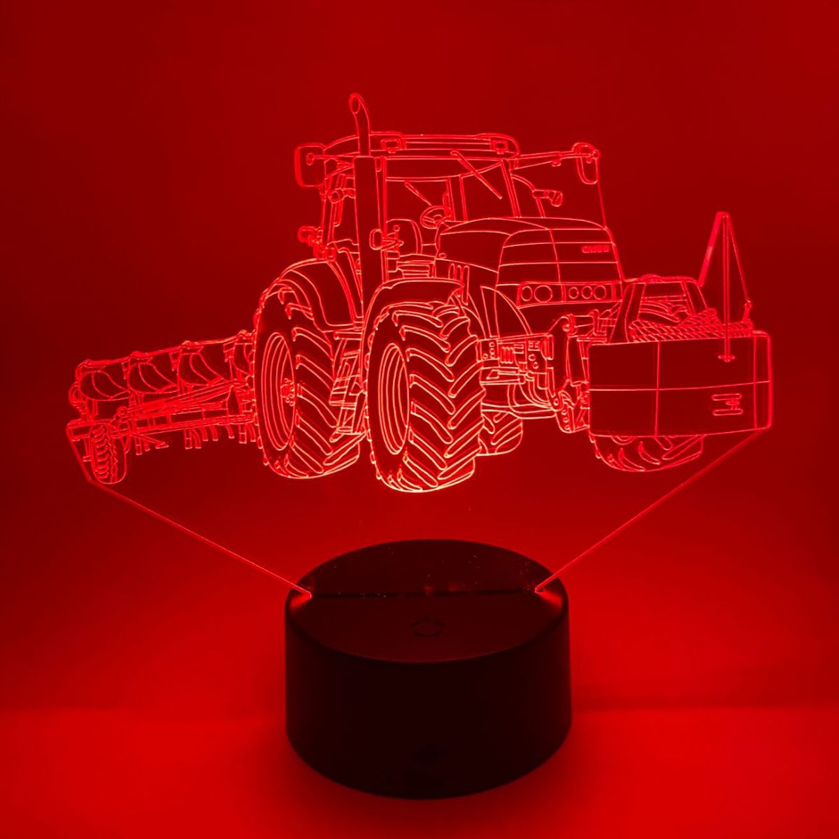 Sfeervolle 3D LED tractor lamp voor thuis of op de boerderij