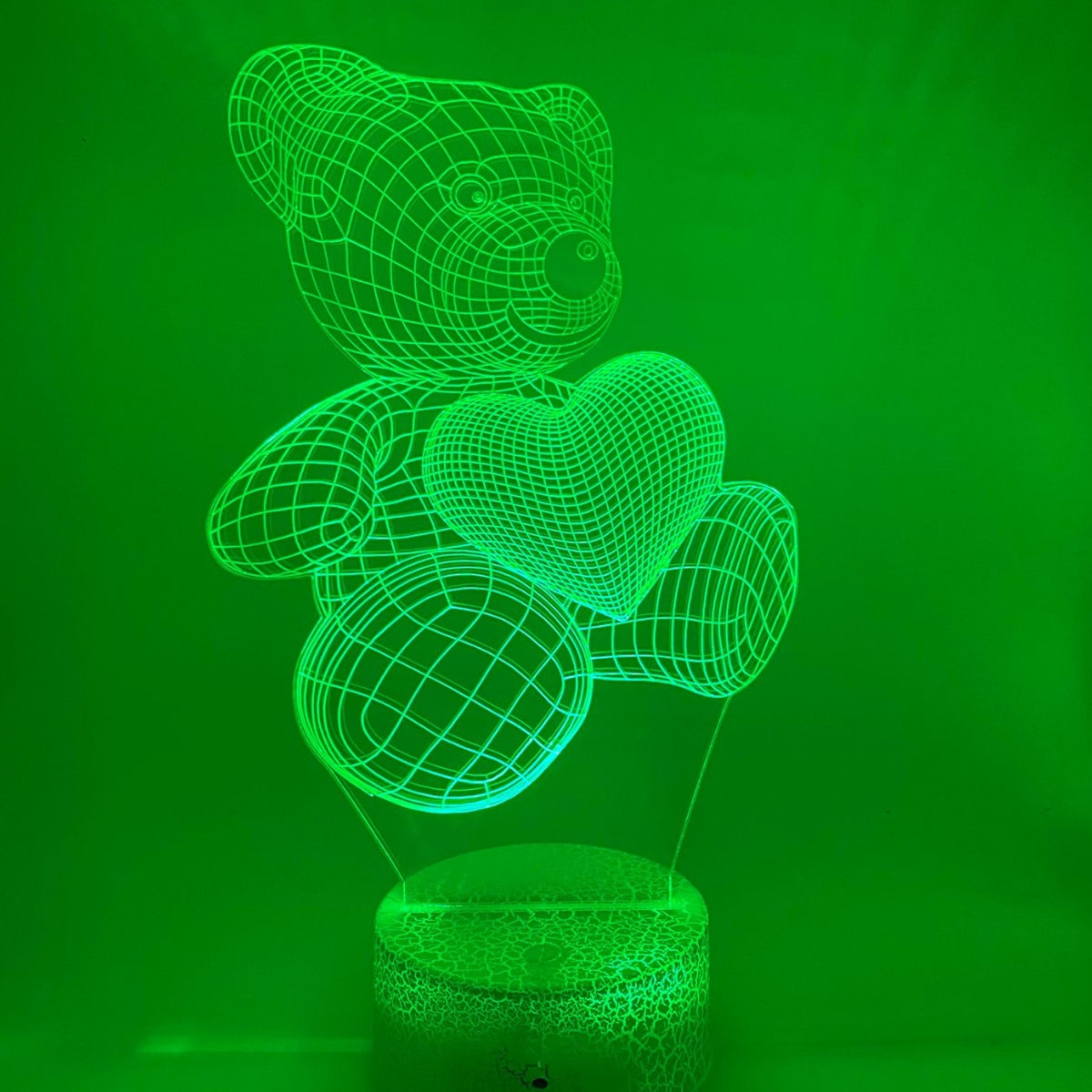 3D LED LAMP - BEER MET HART