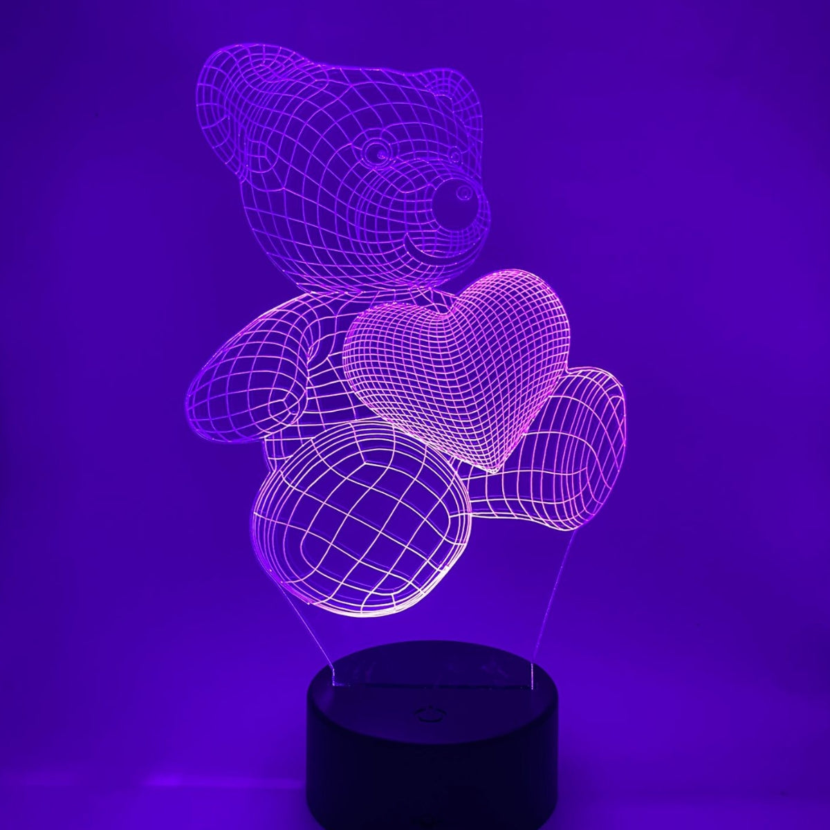 3D LED LAMP - BEER MET HART