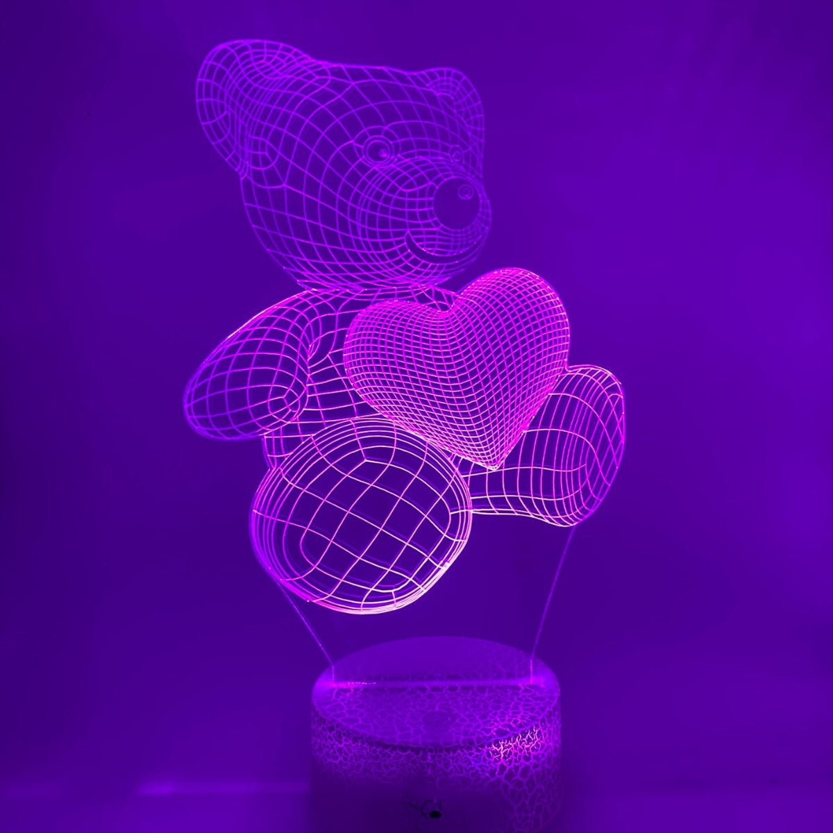 3D LED LAMP - BEER MET HART