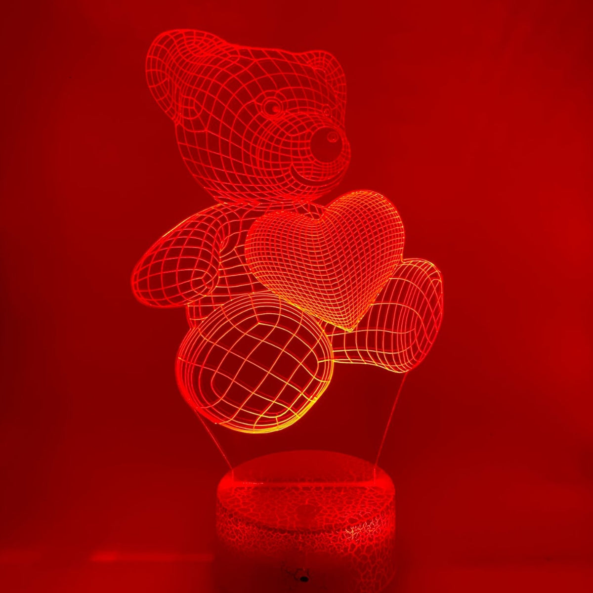 3D LED LAMP - BEER MET HART