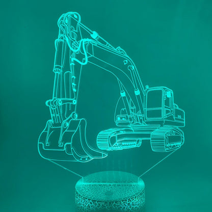 3D LED graafmachine met verschillende lampvoeten – kies uit stevige en stijlvolle lampvoeten.